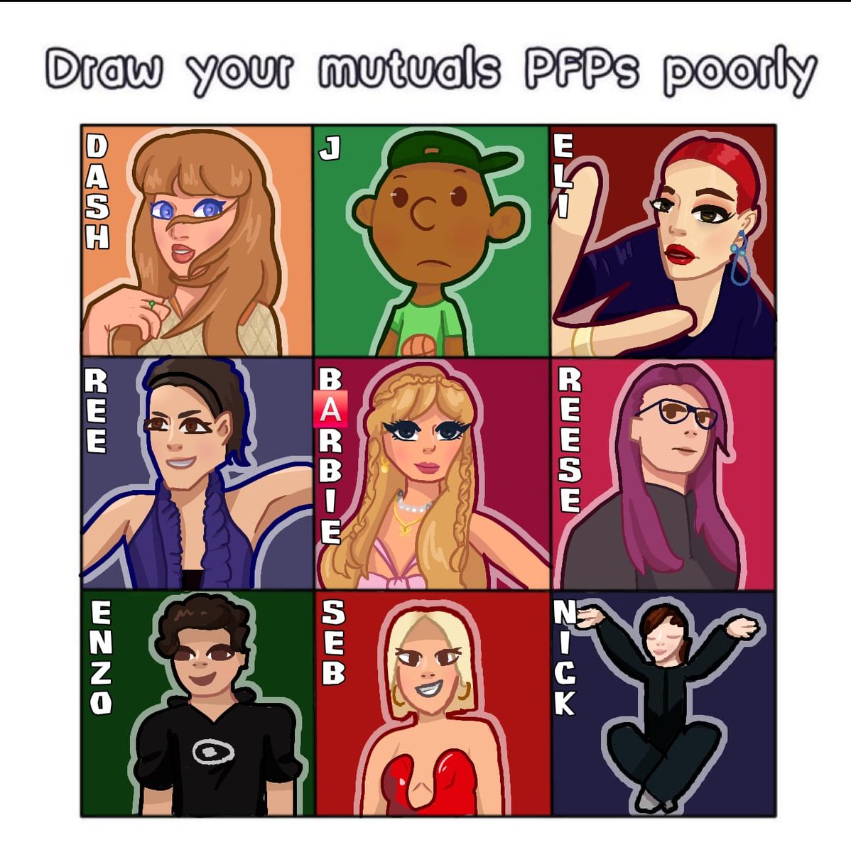 Kat5022_'s tweet photo. Finished it 😍 (although most people changed their pfps for bb28 😭) https://t.co/fLrEf9yFZZ