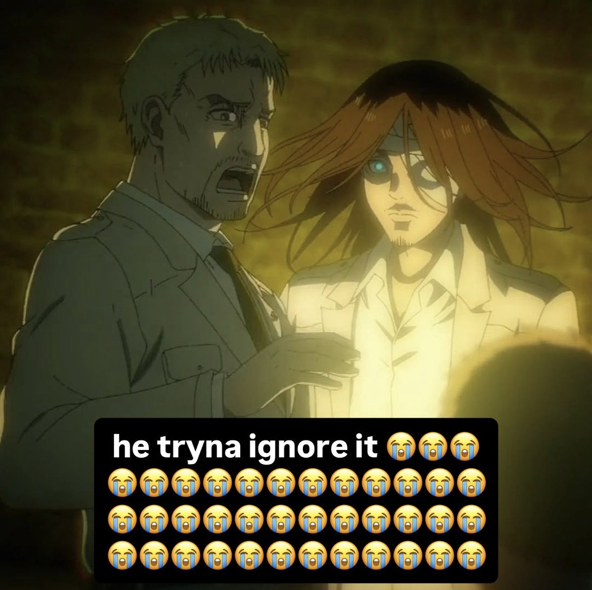 lvrenji's tweet photo. oh reiner #rungirlidk 😭😭😭 https://t.co/vxJgYJmH8a