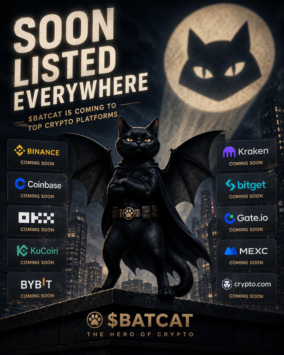 100xpepp's tweet photo. This is only the beginning for $batcat 

HCkhfdDNF2dqMxxtL51AzgWU26MBNkUkEzGAHtqkpump https://t.co/o8Rpq9E7iy