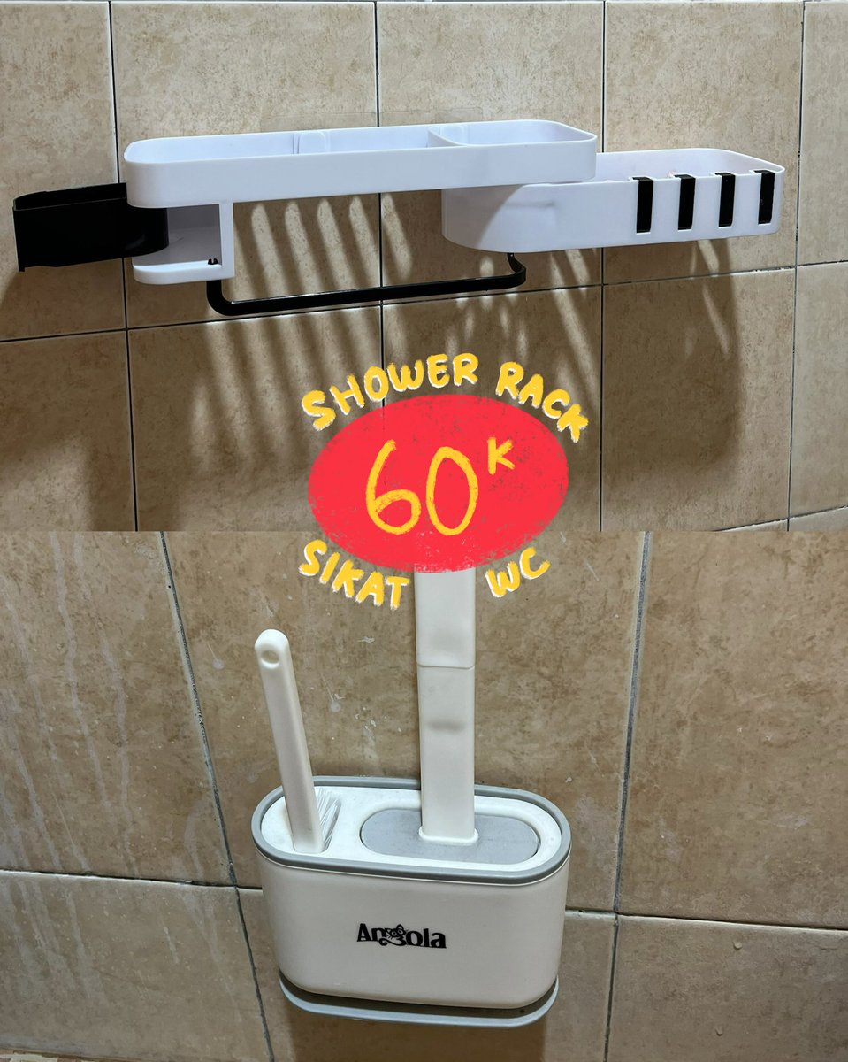 predezerved's tweet photo. ᯓ★ Bathroom Cleaning Set
• ini juga udah satu set dah dapet semuanyaa
• shower rack nya bisa dilebarin dan kecilin juga lohh, bisa ditempel di sudut dinding jugaakk
• (-) karena ini nempel di dinding jadi kalian harus beli lem nya sendiri yaa seperti yang ada di fotoo 💵60k https://t.co/N3qtojUeF8
