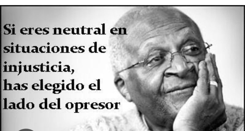 IvanCepedaCast's tweet photo. NO ES EL MOMENTO DE LA “NEUTRALIDAD”

Desmond Tutu: https://t.co/w6DrGvXDvD