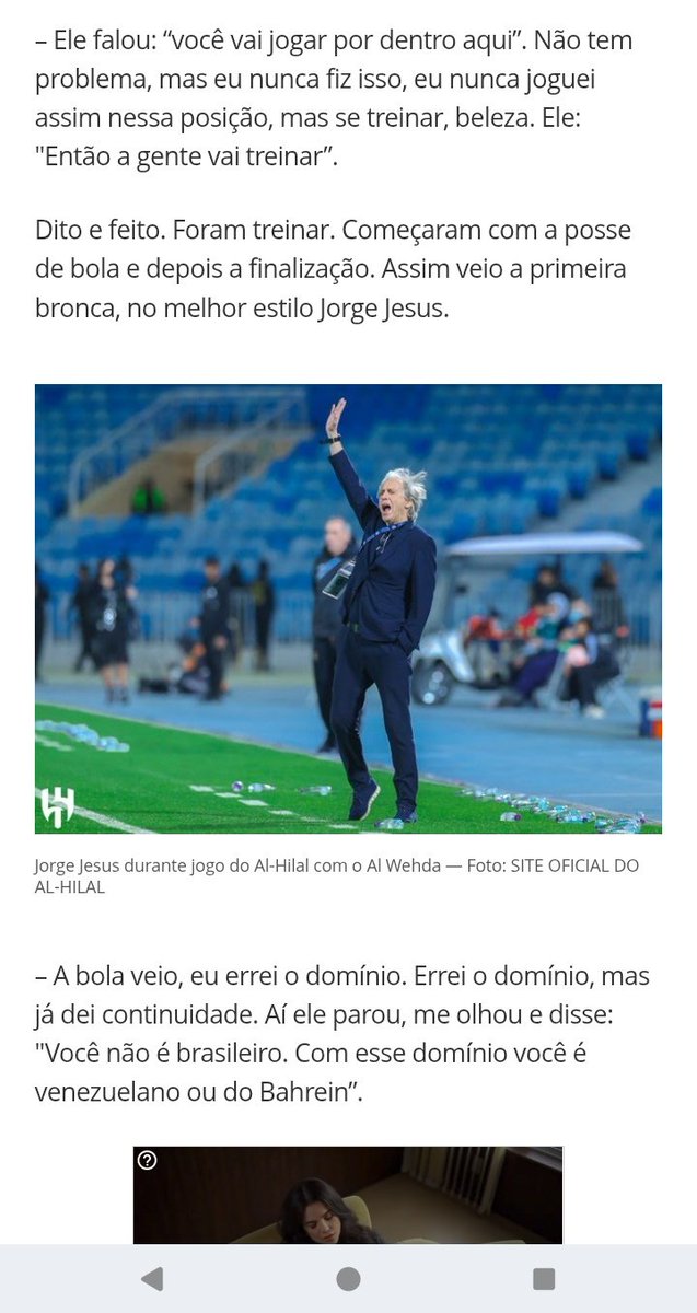 Fred_Perezzz's tweet photo. A bola veio, eu errei o domínio. Errei o domínio, mas dei continuidade. Aí ele parou, me olhou, e disse: "Você não é brasileiro. Com esse domínio você é venezuelano ou do Bahrein" https://t.co/9rJIk5fzBw