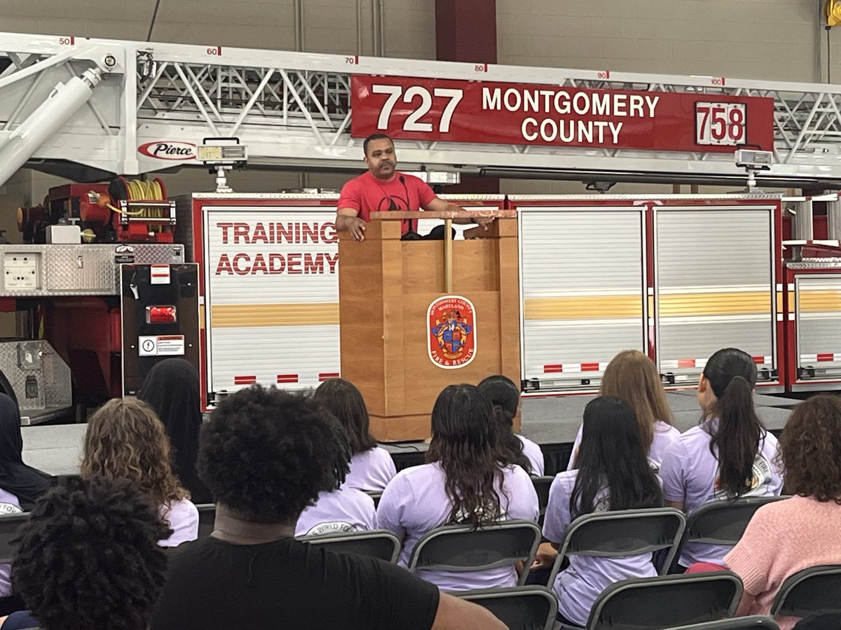 MCFRSNews's tweet photo. Graduation Day!
Our 2026 #GirlsWiredForFire participants have completed a week of growth, challenge, and discovery.
They leave with new skills, new friends, and a vision for their future in public safety.
Congratulations! 👏🔥
#MCFRS #SheCanDoIt #FutureFireLeaders https://t.co/7ILguYkX2s