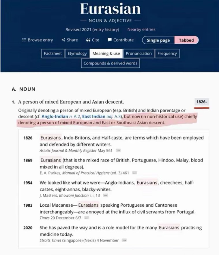 otomenat's tweet photo. @mitsuisunda From the Oxford dictionary, the woman in the photo is a mixed race Eurasian (Luk Khrueng) woman. https://t.co/UKOVldwLDk