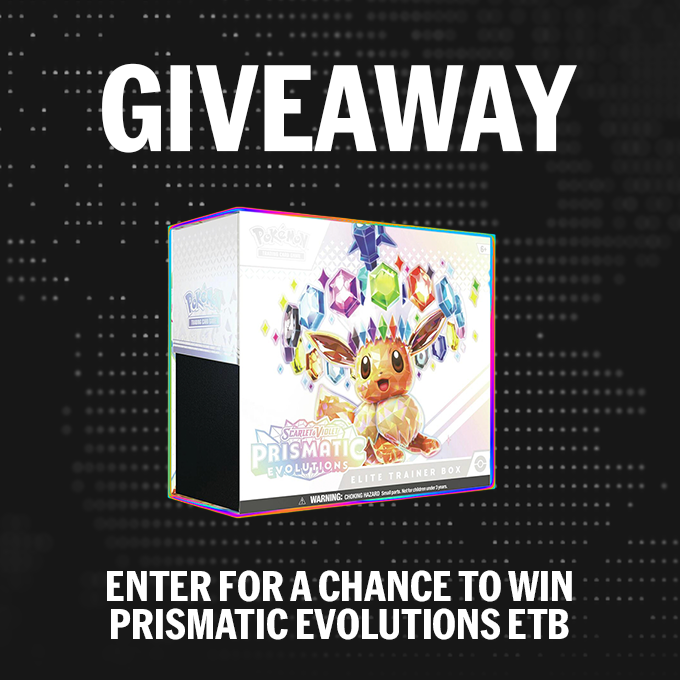 restockd_ping's tweet photo. ⚡ Prismatic Evolutions ETB Giveaway! ⚡

How to enter:
• Follow @restockd_ping
• Repost &amp; Like

We'll randomly pick one winner on 7/19!

Good luck! 

#pokemon #pokemontcg https://t.co/o2gfUPvUt0