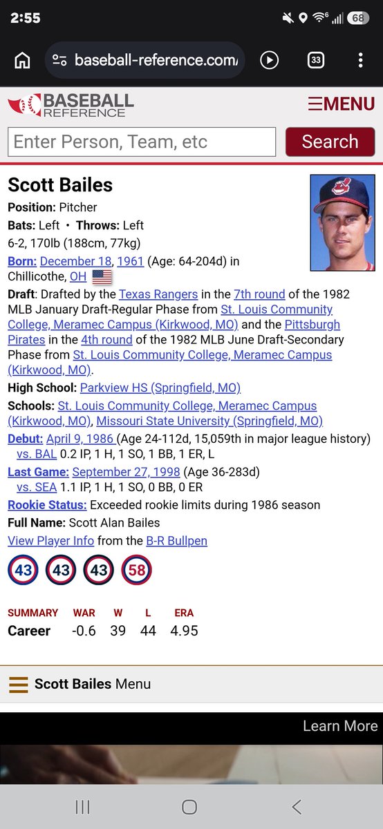 ChrisJPena's tweet photo. @SleeperMLB The G.O.A.T of something I'm sure...
Scotty Bailes! https://t.co/dP7nwois9b