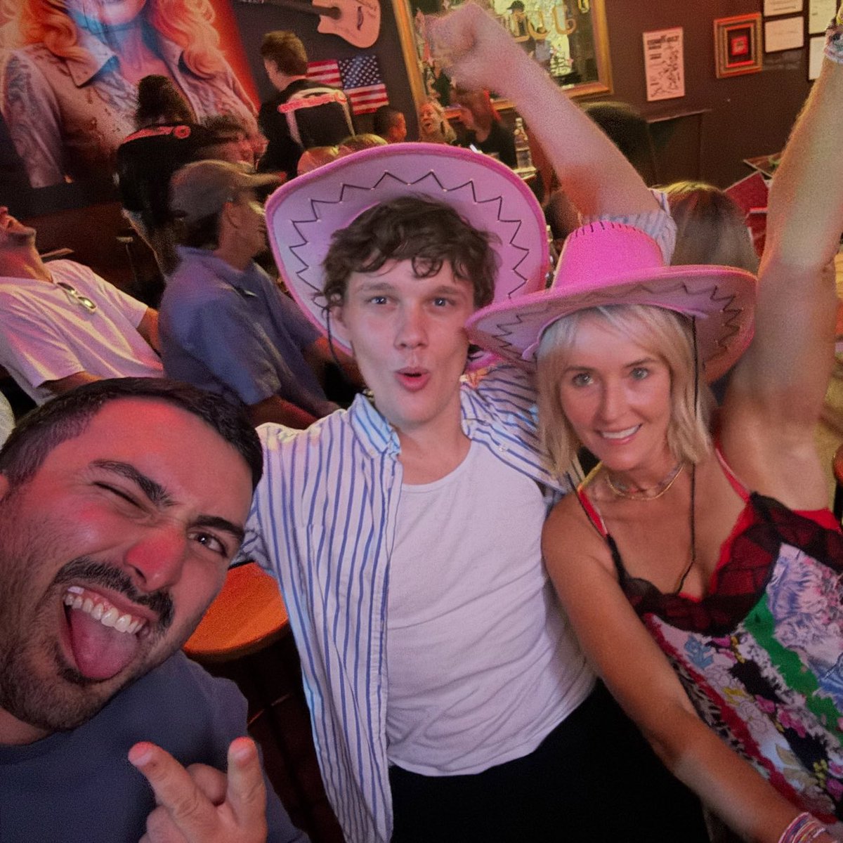 weylerhq's tweet photo. Hunter Doohan looks like he’s ready to go to the Pink Pony Club in newly shared photo. https://t.co/98p0usn5fh