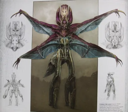 Kaiju_Freak_v2's tweet photo. Pacific Rim concept art was straight biblical bro https://t.co/t5Sz1ZNiBG