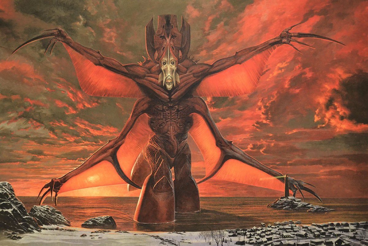 Kaiju_Freak_v2's tweet photo. Pacific Rim concept art was straight biblical bro https://t.co/t5Sz1ZNiBG