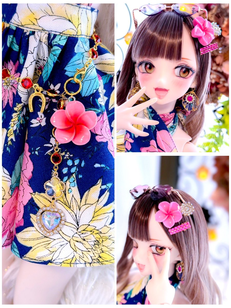rl_doll's tweet photo. DD/DDS・dy (S〜L)
夏ギャルワンピコーデ６点set🌺
¥15,000
・ワンピ
・ノンホールピアス
・チェーンベルト
・プルメリアクリップ
・デコクリップ
・お花クリップ

ご機嫌ブチアゲギャルワンピ🌻

#アイドール東京
#アイドール東京77
#RoseLapin https://t.co/SMYk9ZdDFm