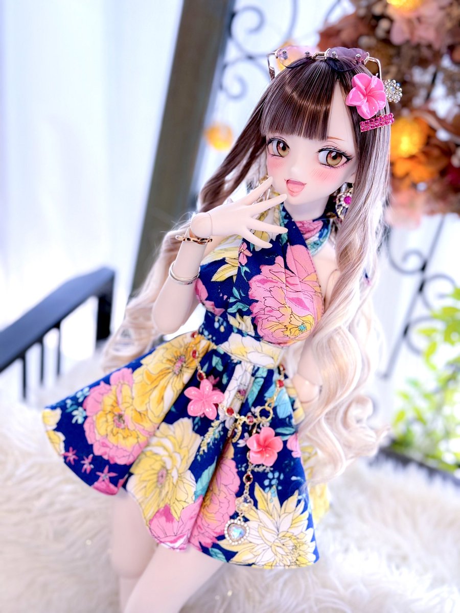 rl_doll's tweet photo. DD/DDS・dy (S〜L)
夏ギャルワンピコーデ６点set🌺
¥15,000
・ワンピ
・ノンホールピアス
・チェーンベルト
・プルメリアクリップ
・デコクリップ
・お花クリップ

ご機嫌ブチアゲギャルワンピ🌻

#アイドール東京
#アイドール東京77
#RoseLapin https://t.co/SMYk9ZdDFm