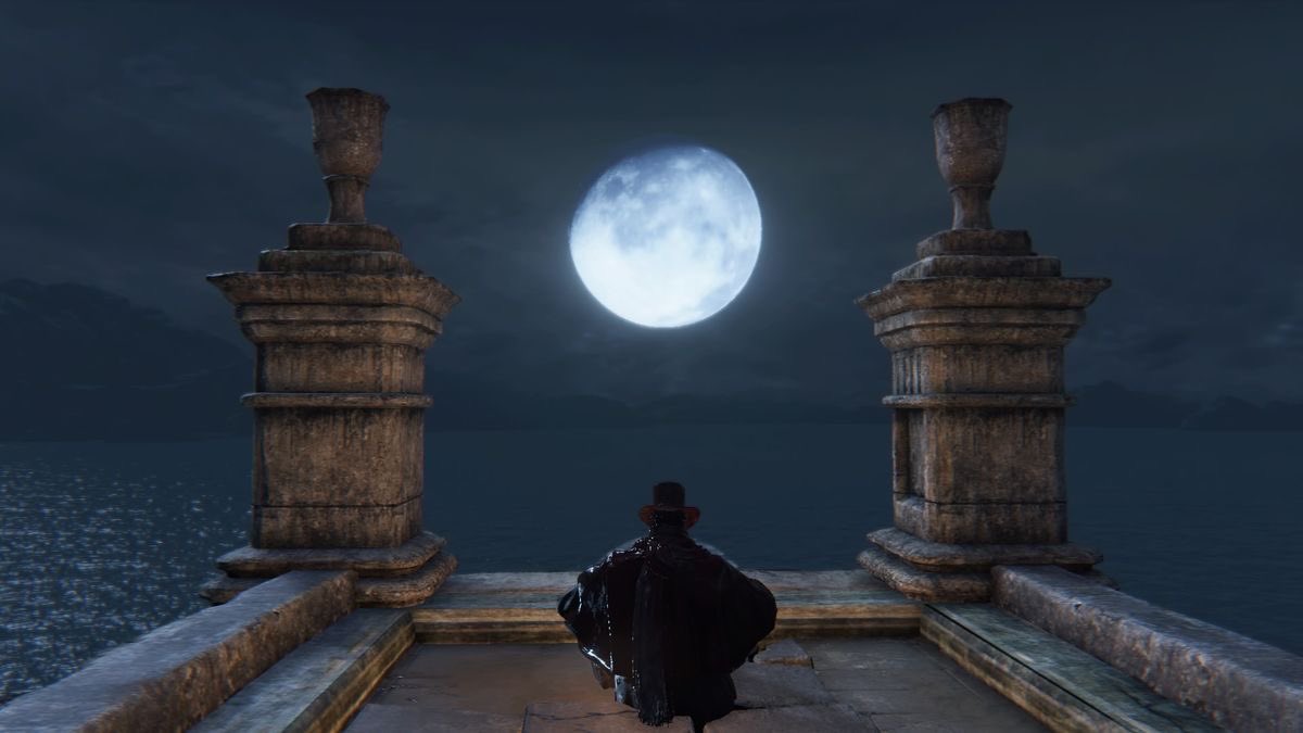 forxureyesonly's tweet photo. i love how fromsoftware captures the breathtaking beauty of the moon https://t.co/zDCFinVK2q