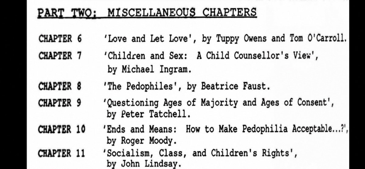 Glinner's tweet photo. She wasn't a paedophile though, was she, Peter? Unlike the PIE members in this book you contributed to. https://t.co/vJ5i4q3uWh