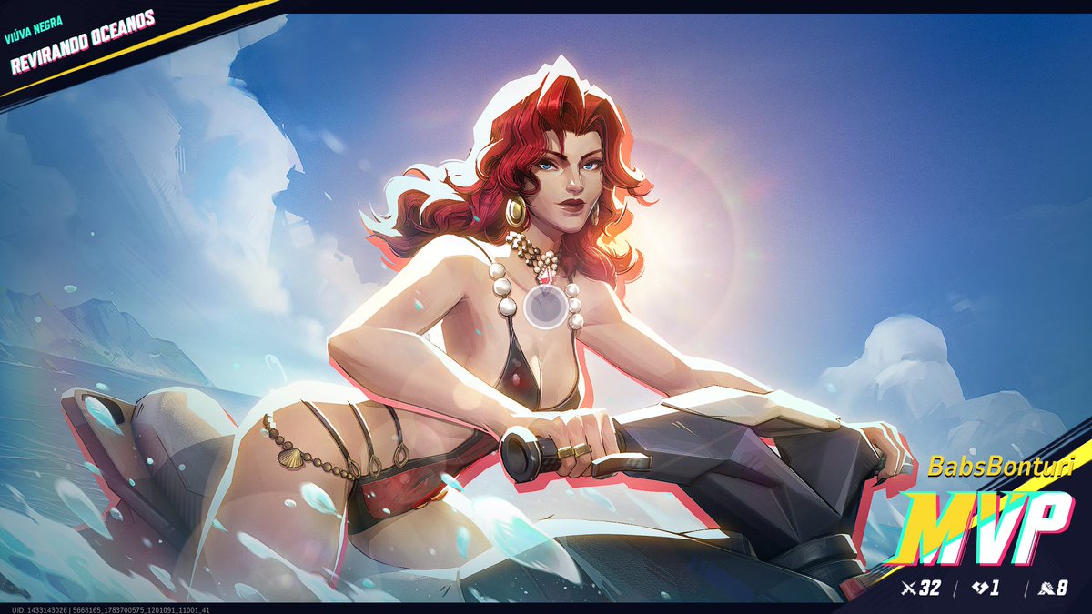 barbaraschle's tweet photo. Natasha é a melhor dps do Marvel Rivals agora, sem MAS https://t.co/H1z6HvqL81