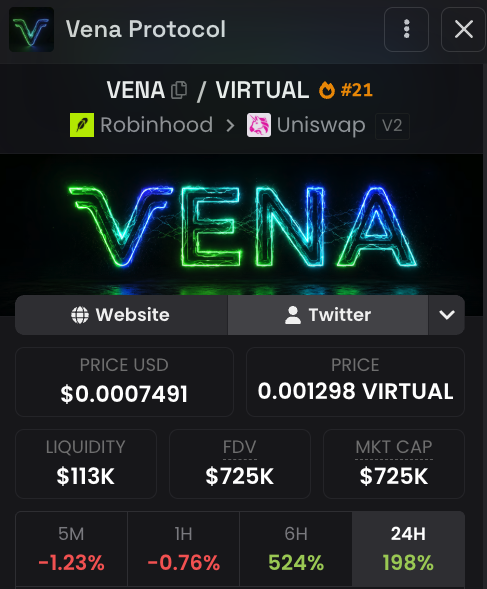 Vena tweet media