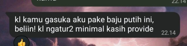 kdian82's tweet photo. Selain donatur dilarang ngatur. Wtf! https://t.co/zkwermmUWC