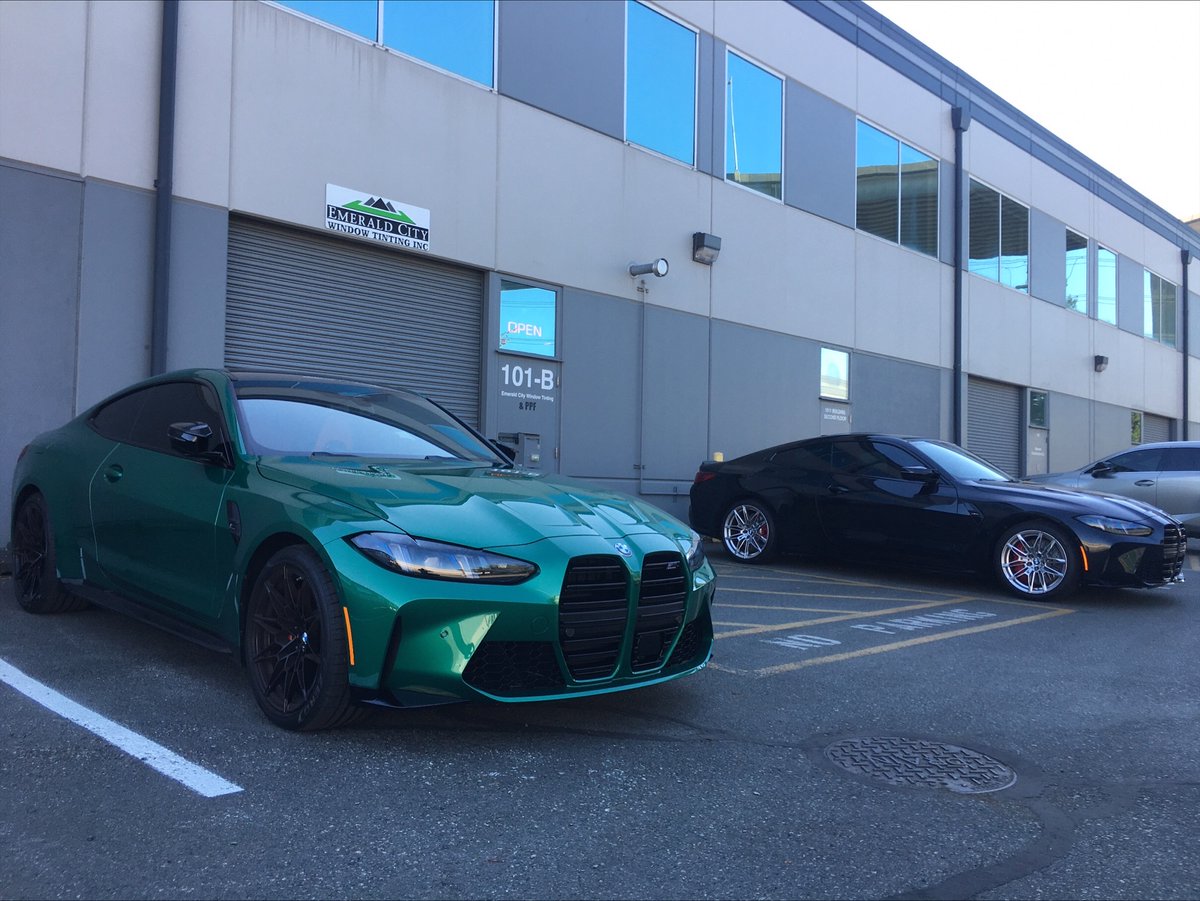 ECWTint's tweet photo. Safeguard your vehicle with top-tier Paint Protection Film (PPF) at Emerald City Window Tinting in Seattle. Our advanced PPF solutions defend your car’s paint from rock chips, scratches, debris, road salt, and environmental hazards!

#SeattlePPF,, #PaintProtectionFilm https://t.co/AbkHfmnJXh