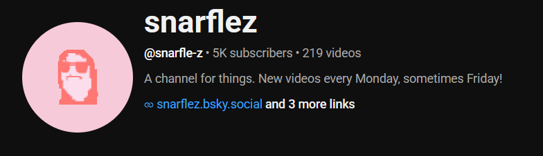 snarflez's tweet photo. 5K SUBSCRIBERS 😭 omg https://t.co/2Hqq6AHeYe