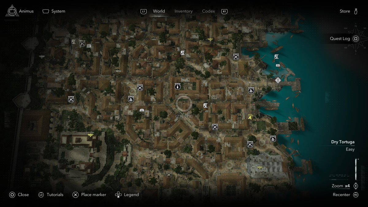 peleemza's tweet photo. Otra cosa súper pequeña pero que me encantó de Blackflag Resynced: el mapa local en 3D. Me hizo acordar mucho al de Skyrim. https://t.co/C1NJDISj2Y