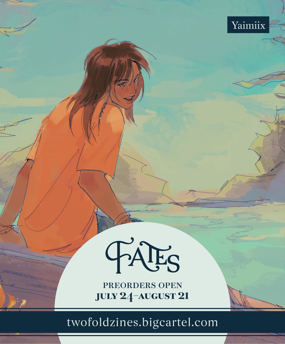 twofoldzines's tweet photo. Our next sneak peek is by @yaimiix 🏺 Preorder Fates starting July 24!
#pjo #percyjackson #pjofanart #riordanverse #pipermclean https://t.co/Cr8J3GozQq