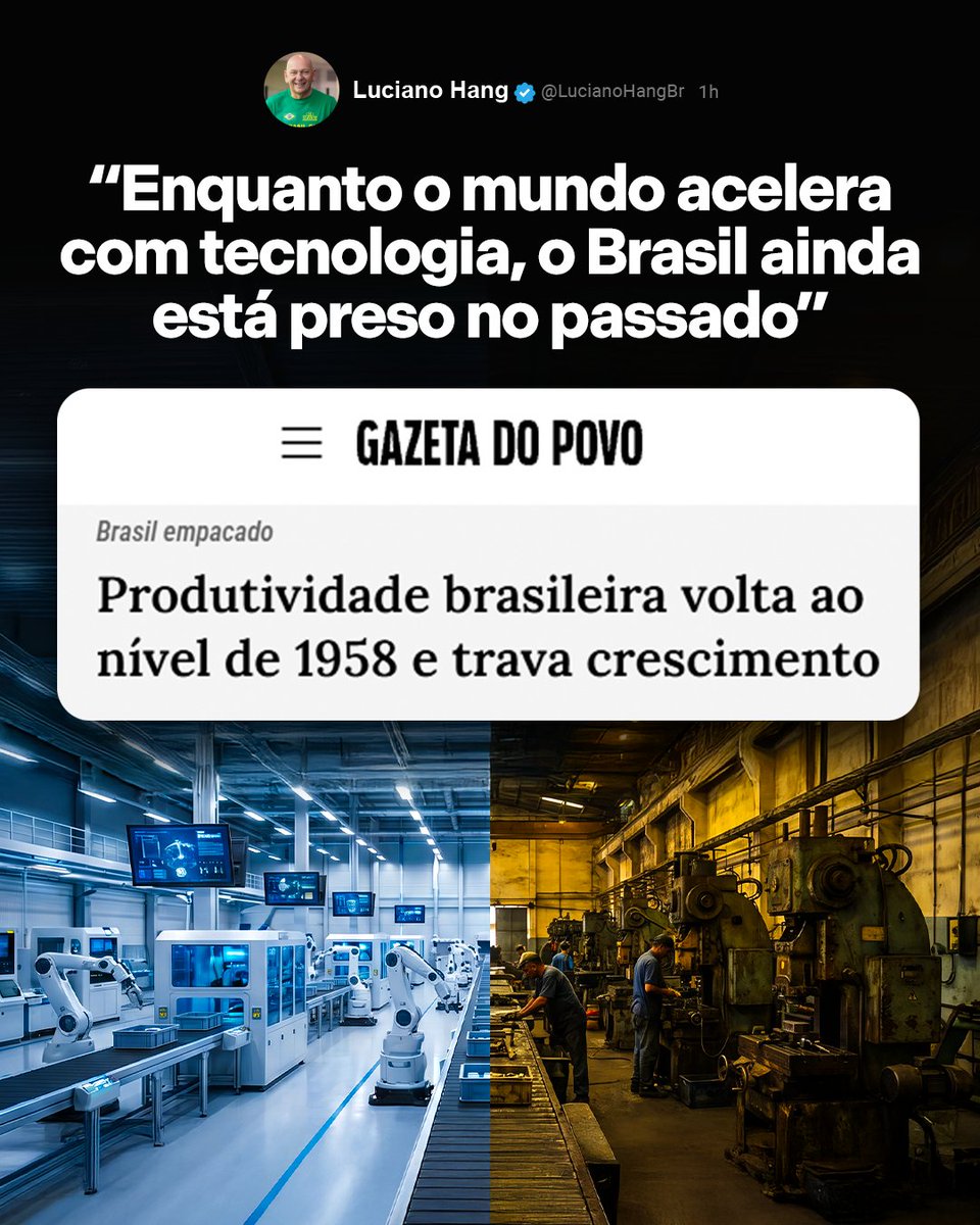 LucianoHangBr's tweet photo. O Brasil ficou parado no tempo. https://t.co/ENvHk2AA7v