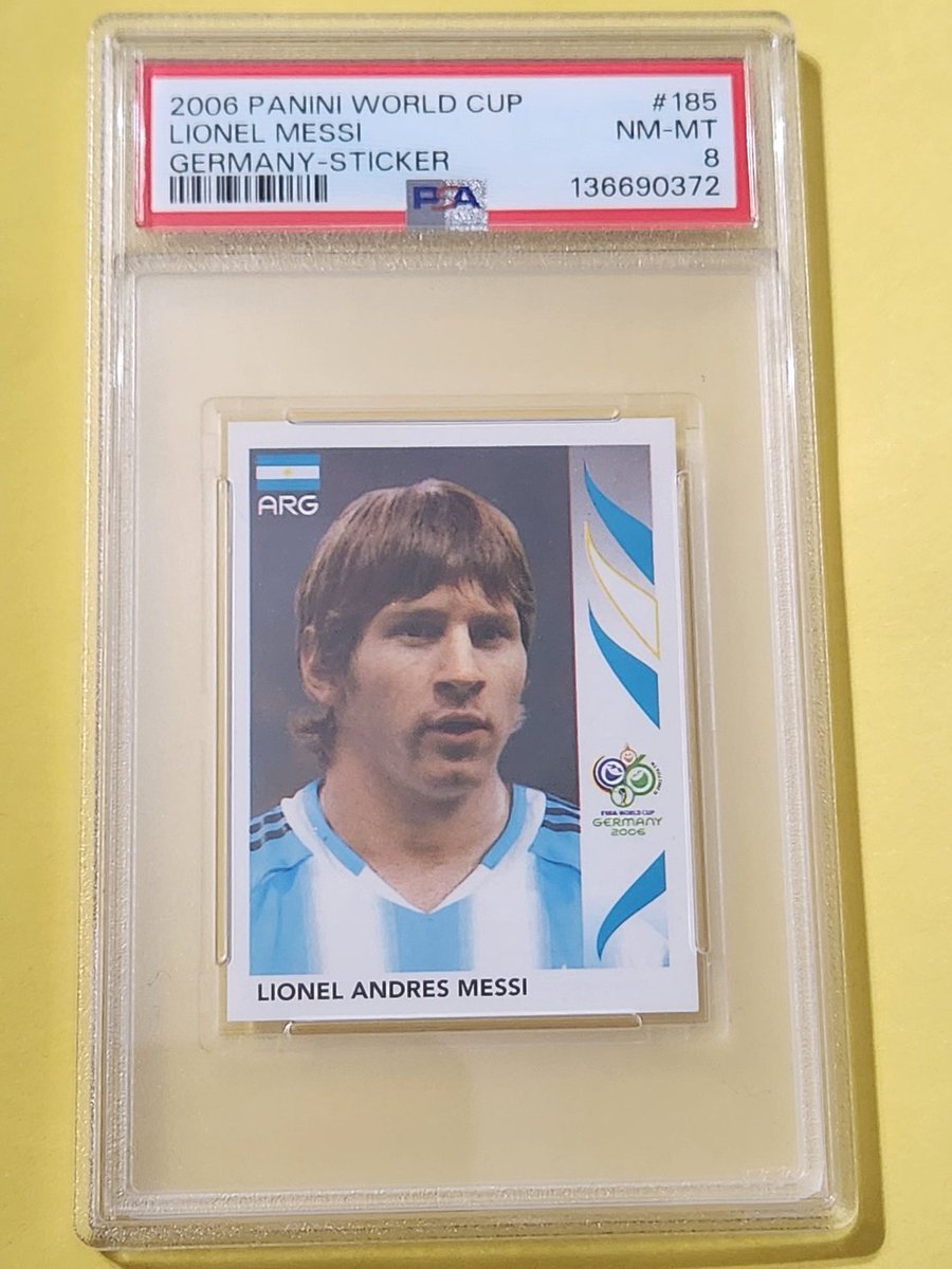 amatlock1's tweet photo. @jcutlersburner 2011 copa-$15 PWE
2018 world cup pink back-$10 PWE
2006 World Cup PSA 8-$320 shipped https://t.co/PD52zRxzJ1
