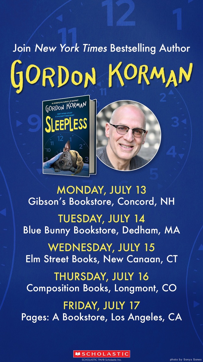 Gordon korman tweet media