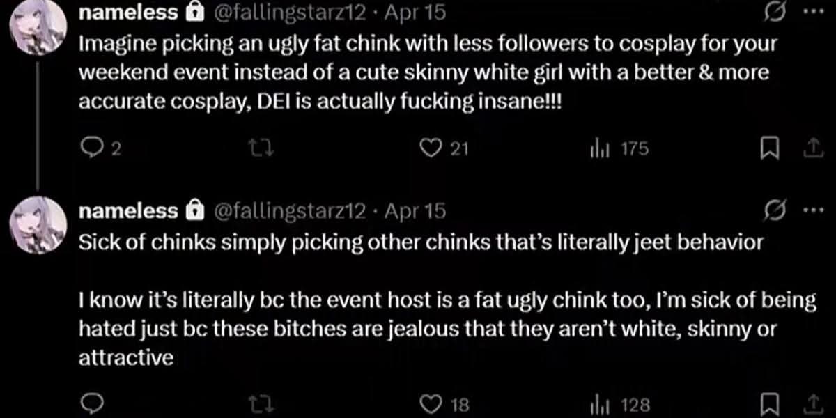 Antiwokeslayer's tweet photo. Cause as they say don't write the checks your ass couldn't cash .you walking  ass stickbug looking like if any wind blew you'd ass would be sent flying frumpy dumpty  tourist in asian and black spaces https://t.co/AfVk0SUf7Z