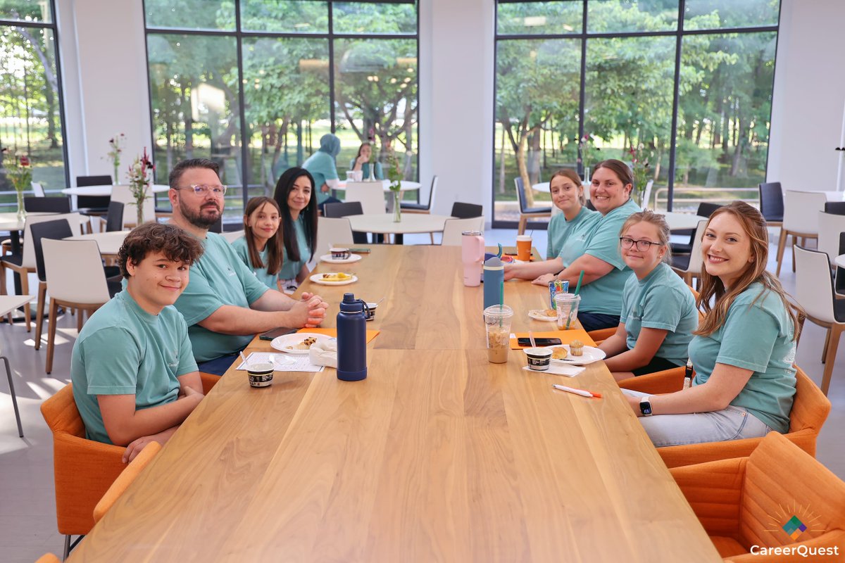 KnowledgeInc's tweet photo. Today, we're excited to host our first ever CareerQuest event!

We invited our Team Members' middle schoolers to spend the day exploring career paths through hands-on activities and interactive sessions. 

Here's to a day of learning, laughter, and new possibilities. https://t.co/CTsOotjVoM