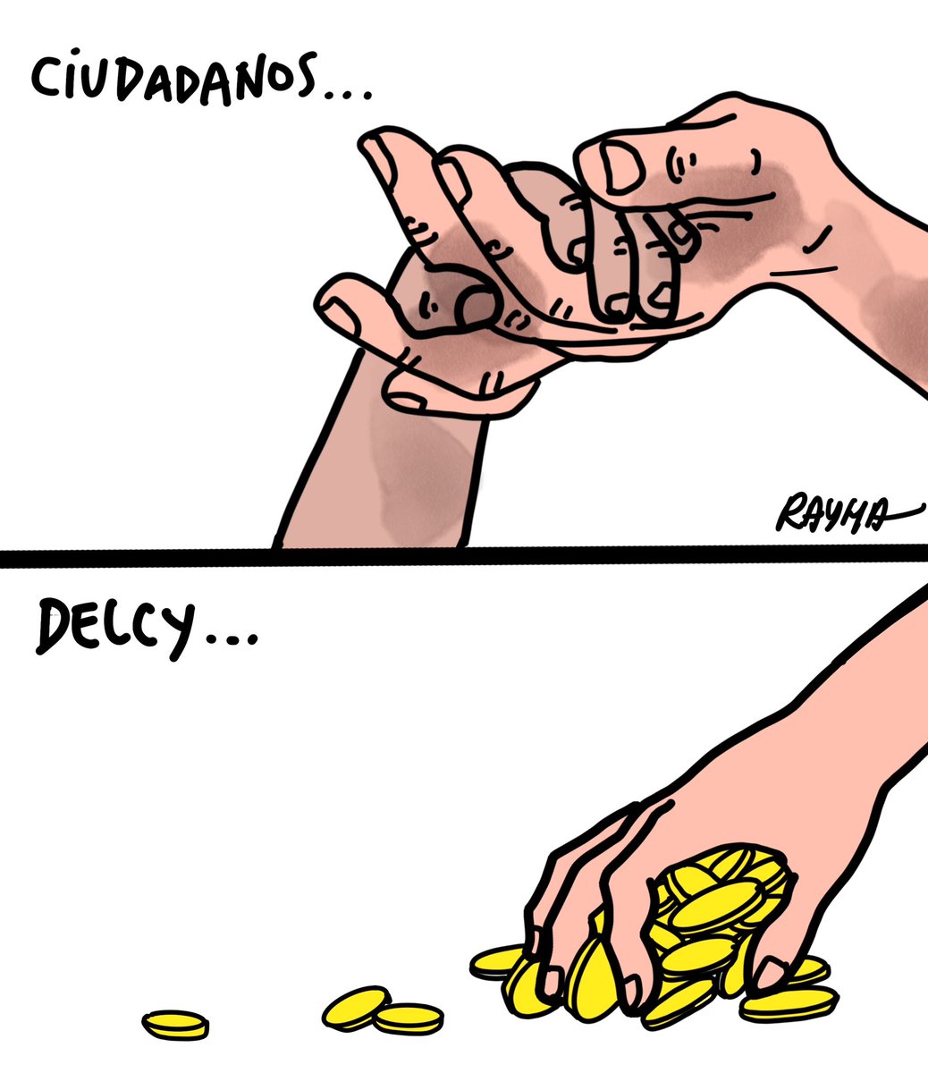 raymacaricatura's tweet photo. Asi va el reporte del  BIEN contra el MAL 💛💙❤️#raymatoday https://t.co/JwRyEN8NIP