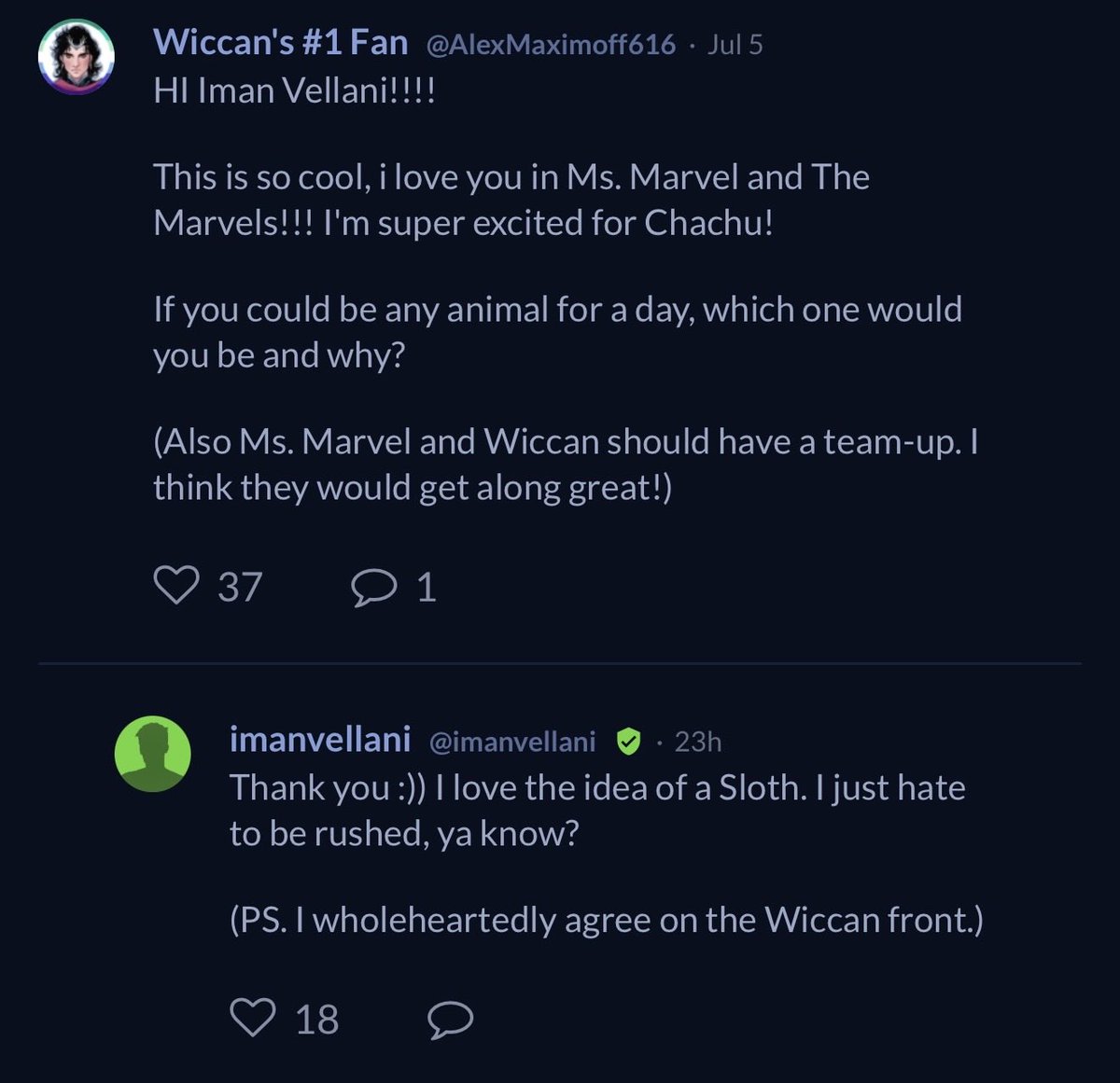 Read her full AMA and learn more about CHACHU here: https://t.co/7ufcAUzBTb