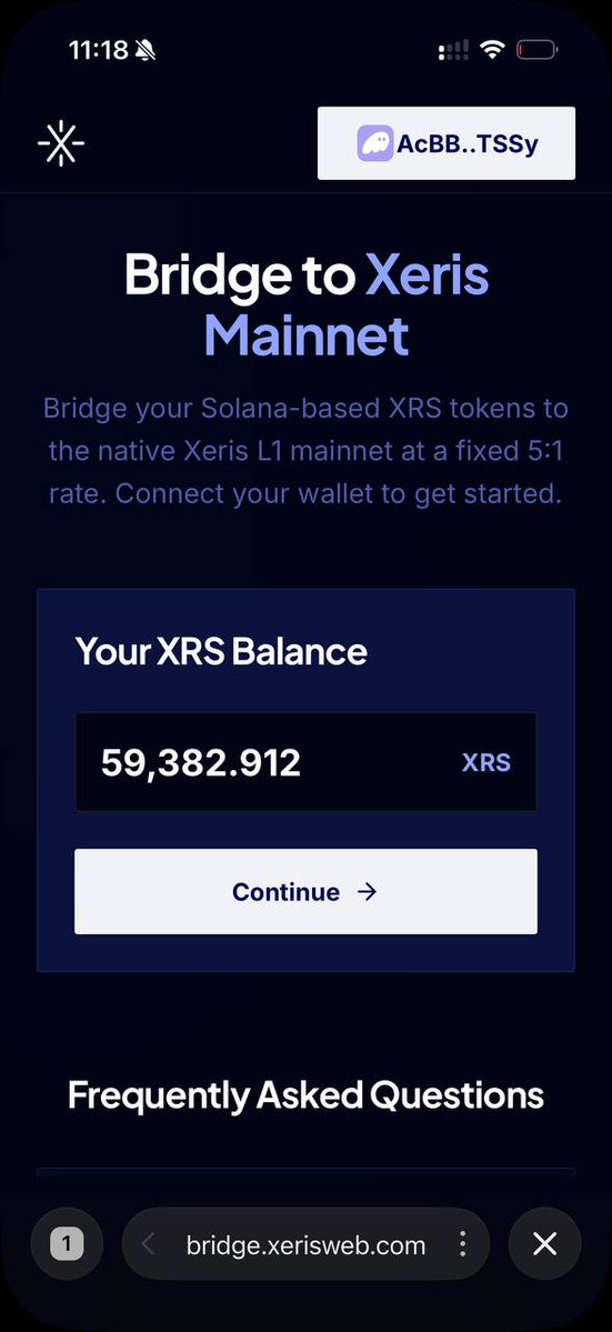XerisDaily's tweet photo. As we approach the launch of our $Xeris mainnet, we are pleased to announce strategic partnerships with leading industry providers, like CertiK and Ankr. 

These collaborations strengthen our security, infrastructure, and overall ecosystem. 

Token migration to the mainnet has been designed for maximum simplicity and user-friendliness. 

Additionally, our latest iOS wallet update has been submitted to Apple and is expected to be available in the App Store within the next 48 hours, enabling seamless mainnet support.

Below are screenshots illustrating the swap mechanism and the overall user experience.