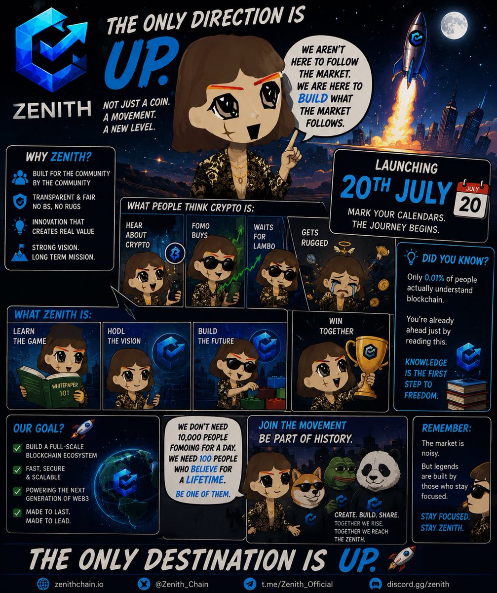 GhostRi18175445's tweet photo. POV: They laughed because I was reading about $ZENITH instead of chasing every green candle. 😂📖
Now they're asking, 'Bro... what's launching on July 20?' 👀🚀
Stay curious. Stay early. Stay Zenith. 💙
#ZENITH #Solana 
@ZENlTH_Crypto @ZENITHSASSY @Shadow_syntaxog @ZenithAlph https://t.co/7HY2tt4x5t