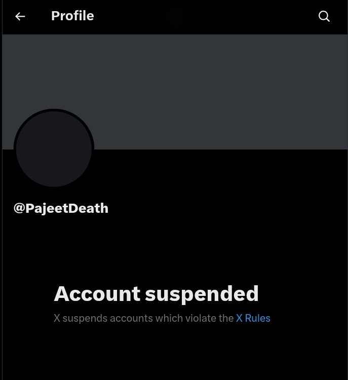 AgniVesa_07's tweet photo. There's another good news for y'all.

This handle glorifying violence against indians, which was started by Yuri Mamistvalov, @/Garbagehuman24 is BANNED, within a day this account gained 17k followers, and more reach than india's pm, so you can just imagine how worse things are getting for us.

Yet, we are winning against all odds. 

And gulabi dil to every fellow indians, who's contributing with us in combating psyops. 🙂🙏
