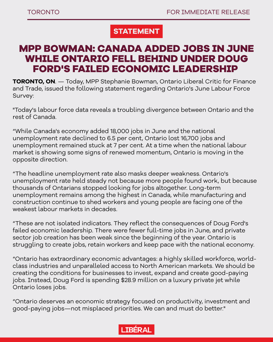 Ontario Liberal Party | Parti Libéral de l'Ontario tweet media