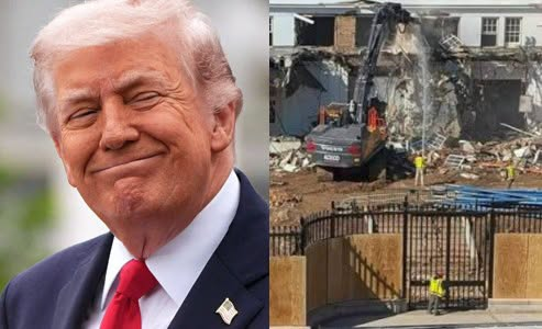 OccupyDemocrats's tweet photo. BREAKING: Trump wants new fences around the White House – and critics say he’s trying to hide his transformation of the "People’s House" from public scrutiny!

For generations, American tourists have made pilgrimages to Washington, DC, so they could walk down Pennsylvania Avenue and look directly at the White House.

Our man of the people Donald Trump apparently thinks that's a feature worth eliminating.

According to a new WaPo report, the administration is considering permanent new fences that would allow officials to close off Pennsylvania Avenue in front of the White House and prevent pedestrians from approaching one of the nation's most recognizable public spaces.

They say it’s for security. The practical effect would be to push the public farther away from a White House that is already undergoing one of the most controversial makeovers in modern history. That may be exactly the point.

Over the past several months, Donnie the Builder has treated the White House grounds less like a historic national landmark and more like a personal renovation project.
His administration up and demolished part of the East Wing for a hideous ballroom, paved over much of the historic Rose Garden in favor of a Mar-a-Lago-style patio, and wants to plant 47 trees in Lafayette Square to commemorate Trump as the 47th president.

Now comes the proposal to make it harder for ordinary Americans to see any of it.

Former National Capital Planning Commission member Michael McGill warned that the new fencing would dramatically change public access to the White House.

"This would mean that residents and tourists alike would be unable to see the White House from any reasonable distance, especially if Trump plants more trees in the park," McGill told the Post.

The administration insists no final decision has been made. A White House official told reporters that discussions about security are ongoing and that any proposal would go through the normal review process.

But critics see a pattern emerging. Every change seems to move in the direction of less openness, and less visibility. More barriers, more concrete, more reflection of Trump’s gaudy dictator-chic taste.

The White House has always occupied a unique place in American life. Unlike the palaces of kings and tyrants, it was designed to be visible, accessible and connected to the public it serves. Visitors could stand outside the gates, walk along Pennsylvania Avenue and see the seat of government with their own eyes.

Trump appears determined to change that. As opposition grows to his ballroom and whatever other changes to the White House grounds he conjures during his sleepless nights, his workaround is simply covering up all the projects until it’s too late.

So we have to ask, are these fences really meant to protect the White House, or protect Trump's desecration of White House from the scrutiny that comes with letting the public see it.

We know the answer, and so do you. Elect Democrats.