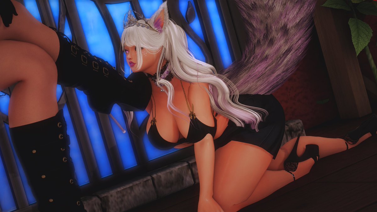 evieecat's tweet photo. "You folded far too easy for a princess."~

w/ @AylinnFFXIV https://t.co/wTahS8eyhH
