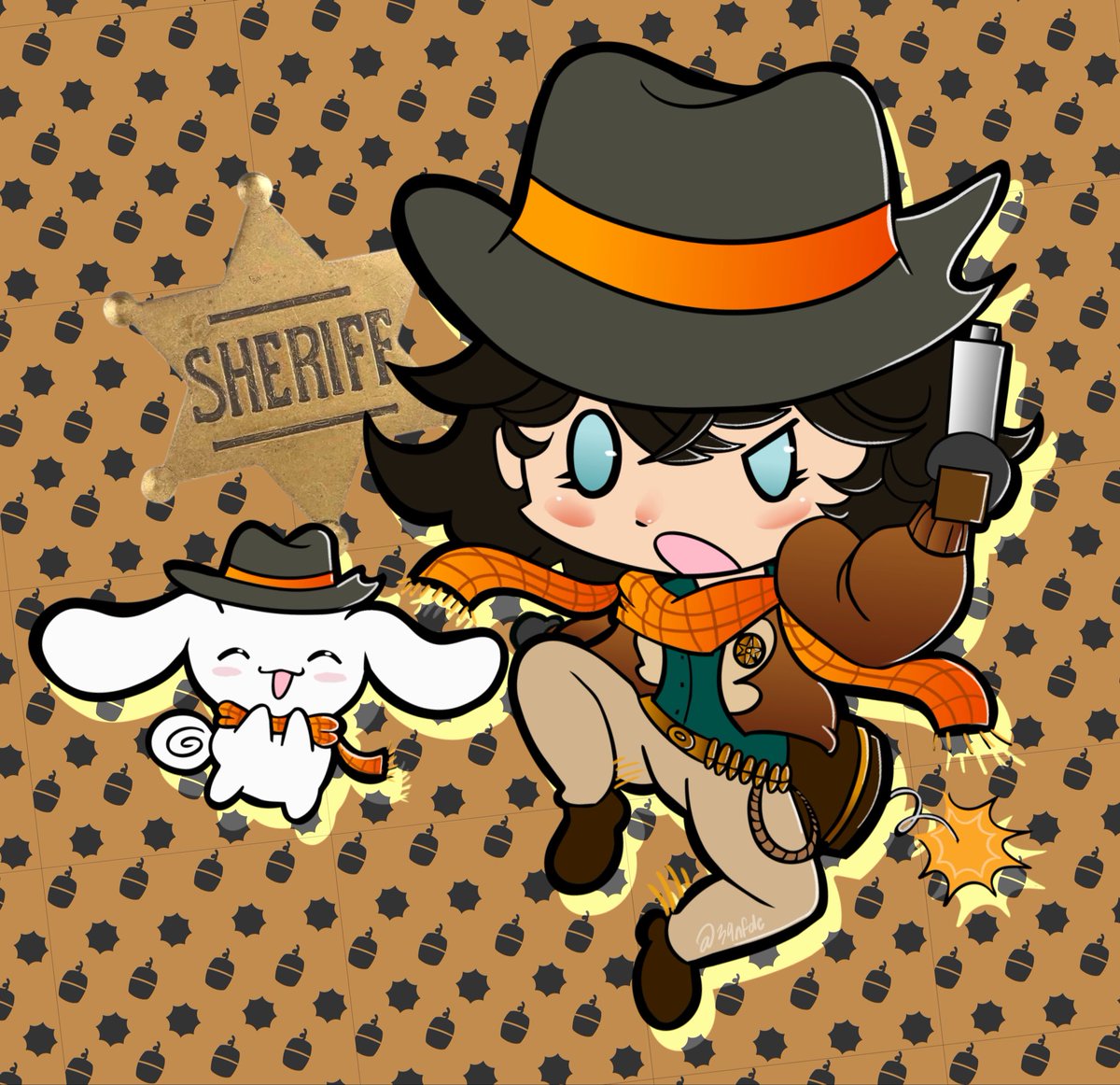 39nfdc's tweet photo. Here comes the barrel! ⭐️ Cinnamoroll x Holliday 

#deadlock #holliday https://t.co/IQdKBZ921g