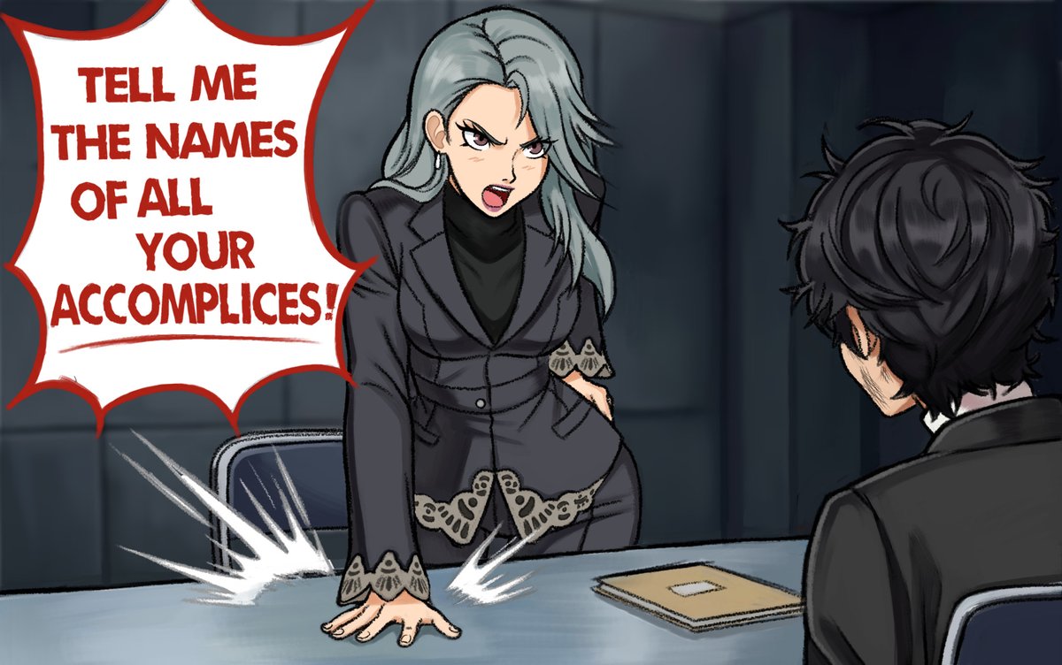 neggoartz's tweet photo. Joker always notices... 🤭1/2 https://t.co/Brje8mStZm