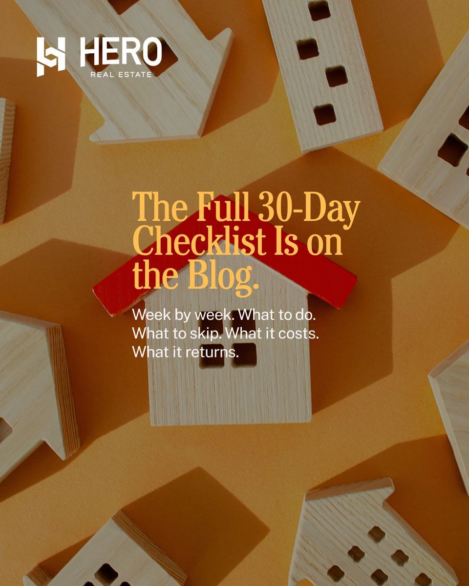 dpiwow's tweet photo. 30 days. One checklist. The right order. 🏡
Everything your California home needs before it hits the market — and the updates that don't pay back (skip those).
New blog is live. 
🔗 https://t.co/FVBkVG4X8l https://t.co/yVWFxm43Hg