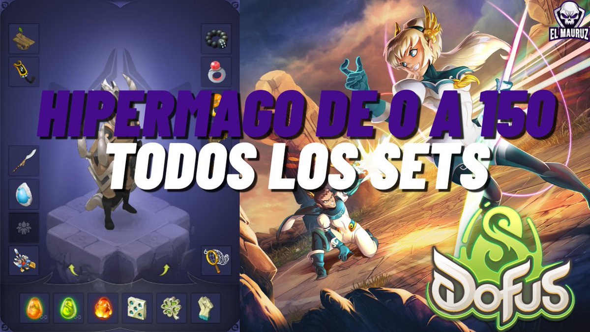 ElMauruz's tweet photo. [DOFUS] Guia Hipermago: Todos los Sets del Nivel 0 al 150 https://t.co/ZLjTOzQTXV via @YouTube @ES_DOFUS https://t.co/eozQWj3aQu