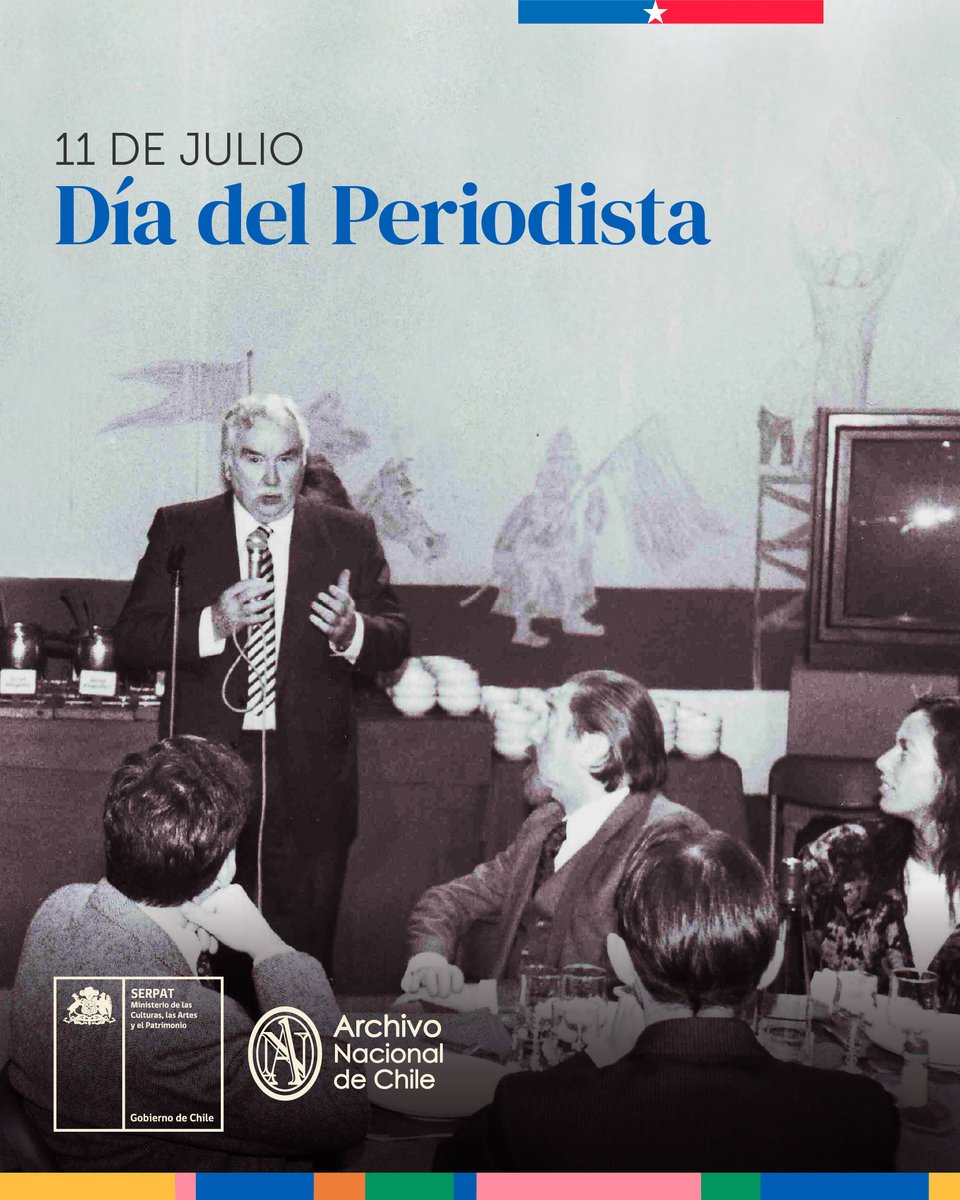 ANdeChile's tweet photo. 📰Hoy conmemoramos el #DíaDelPeriodista en Chile, en homenaje a la creación del Colegio de Periodistas en 1956. ¡Saludamos a quienes ejercen esta importante labor!

📷Sergio Livingstone, periodista deportivo. 1990. Fondo Archivo Fotográfico Fortín Mapocho, Archivo Nacional. https://t.co/EthRSJdz9z