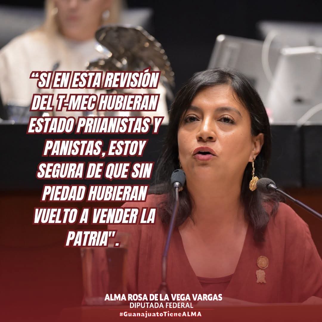 AlmaRosaGto's tweet photo. 🚫🇲🇽 No más gobiernos que privilegien intereses particulares por encima del #pueblo. El compromiso debe ser con el bienestar, el desarrollo y las oportunidades para las y los #mexicanos. 👊 https://t.co/4uoFcIJIm6