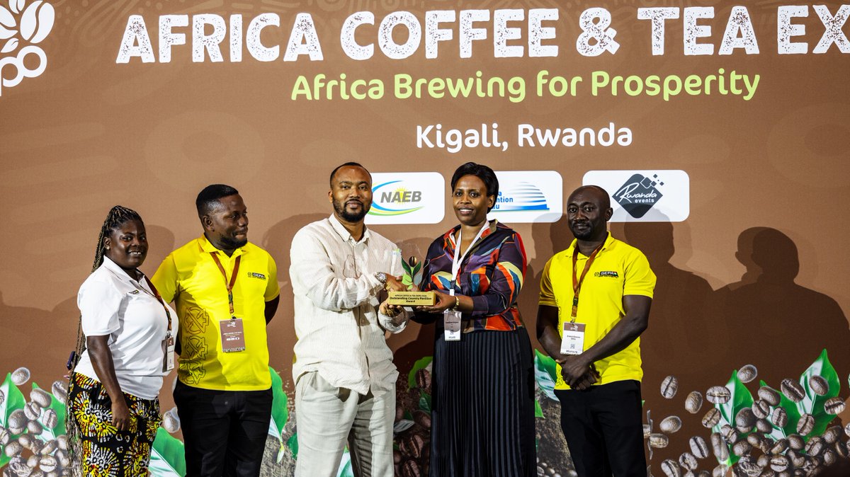 RwandAgriExport's tweet photo. As #ACTExpo2026 comes to a close, we celebrate the meaningful connections, productive engagements and new business opportunities made throughout the event. From insightful discussions with buyers to coffee and tea tasting experiences highlighting the richness of African flavors, the exhibition has reinforced the strength of Africa's coffee and tea industry.

We also congratulate all the winners across the competition categories. Your passion for quality, innovation and excellence continues to inspire the industry and showcase the very best of African coffee and tea.

#RwandaCoffee #RwandaTea