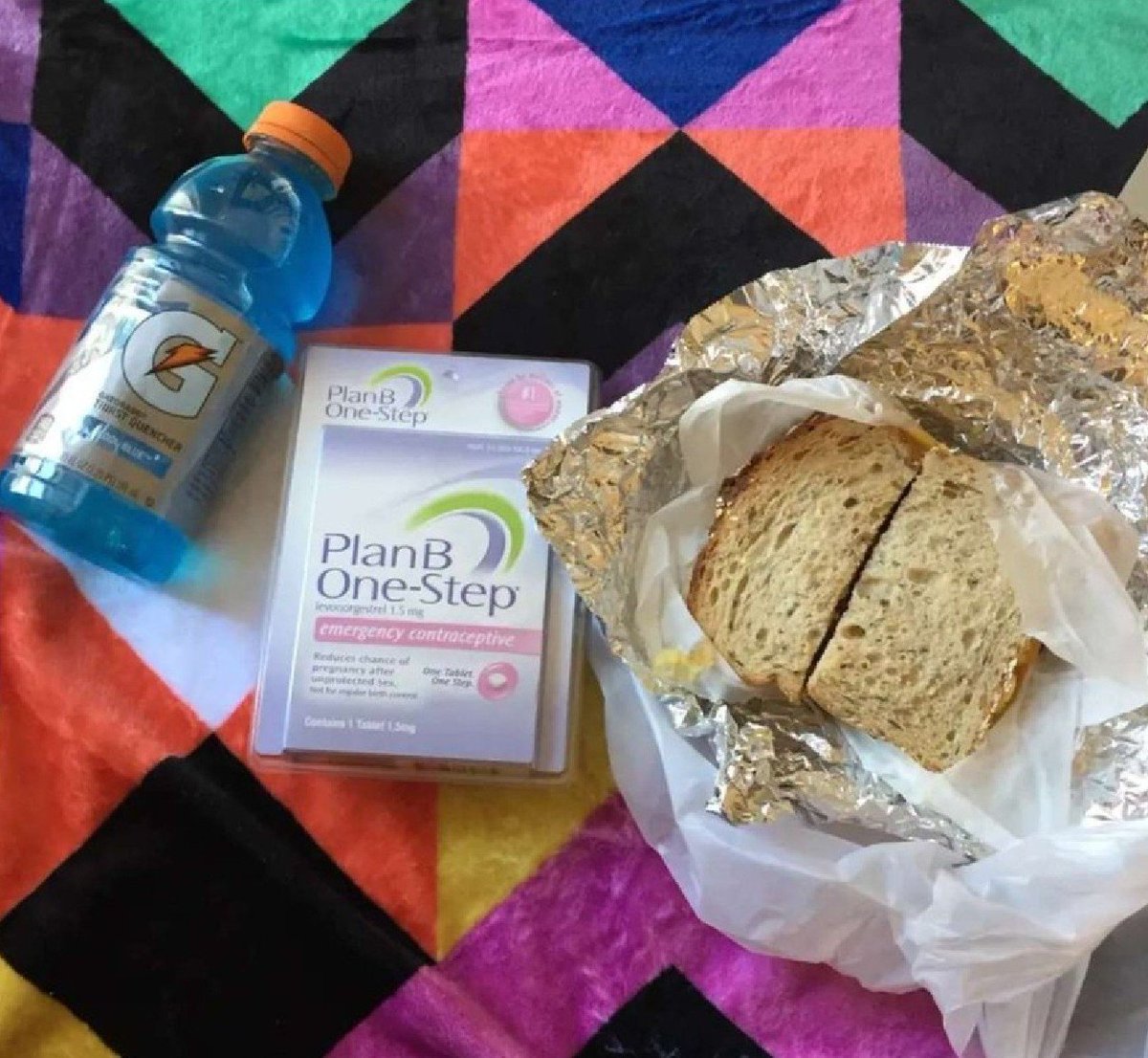 clitdad's tweet photo. Treating her to breakfast in bed https://t.co/9hpQTsn8jE