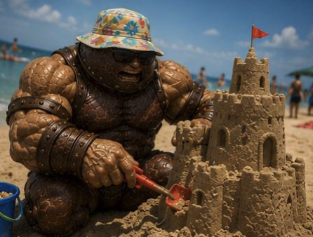 Juggernautrh's tweet photo. Built like a tank, playing like a kid https://t.co/M4IqmKOi7E