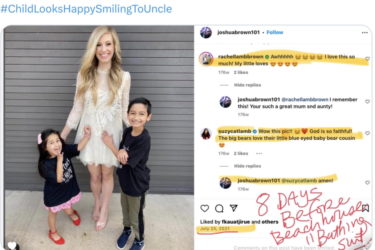 TruthWins_2022's tweet photo. @LauraLynnTT @DAnglinWright @suzycatlamb @j_lamb @ColleyvillePD Give us the EXACT date Suzy , YOU ugly 🤥you. .UNTIL THEN ITS ALL IRRELEVANT TO THE CASE.
As is kissing child, OR HANGING WITH THEM IN BASEMENT.I WOULD DO SAME,OFTEN LEAVING PARTY WITH ADULTS TO GO HAVE FUN WITH THE BORED KIDDOS!
#PedoAlert!
😂🤣
#TryHarderQueenJeze https://t.co/C6nHRF84Ie