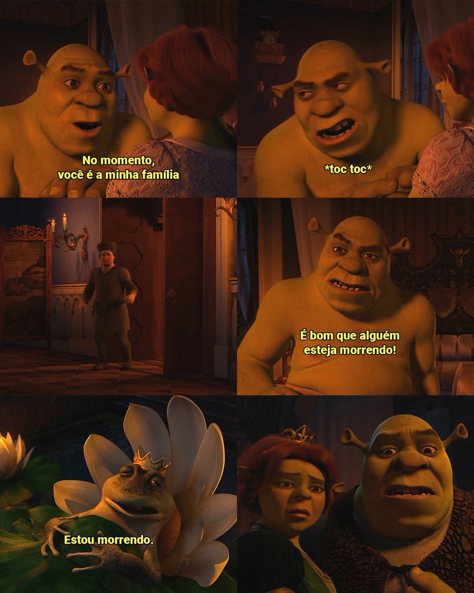Ei_Nerd's tweet photo. O Shrek escolheu a frase errada KKKKK https://t.co/bJzNaVGvHf