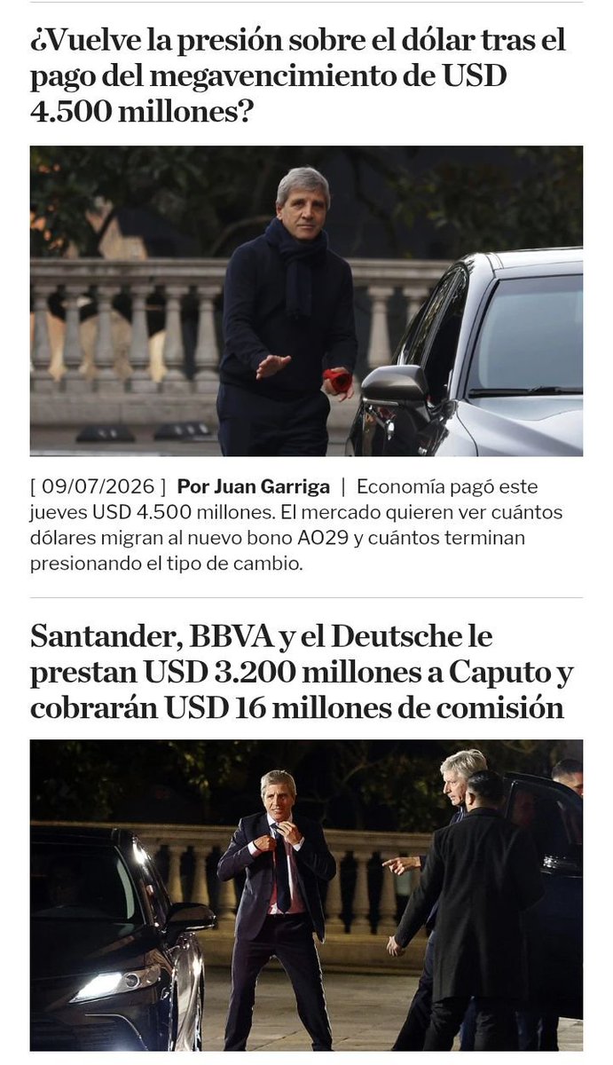_arielmayo's tweet photo. Deuda y timba. Dos noticias del Casino financiero que es Argentina. https://t.co/syOdJDKD0B