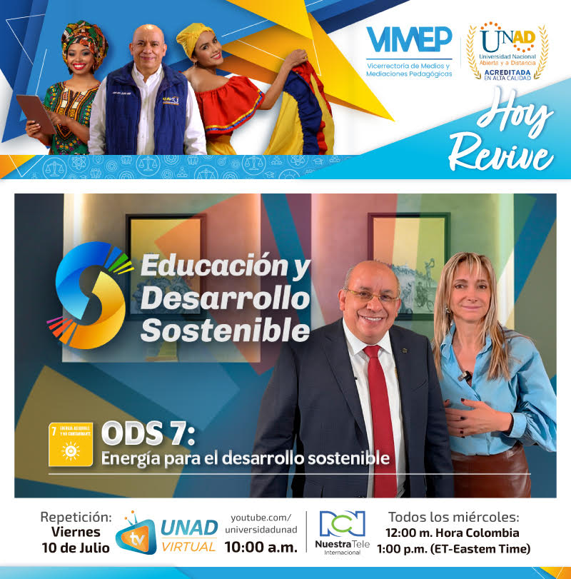 TvUnadVirtual's tweet photo. Educación y Desarrollo Sostenible: ODS 7: Energía para el desarrollo sostenible https://t.co/2AGYOD1sCM https://t.co/toLFWk6X71